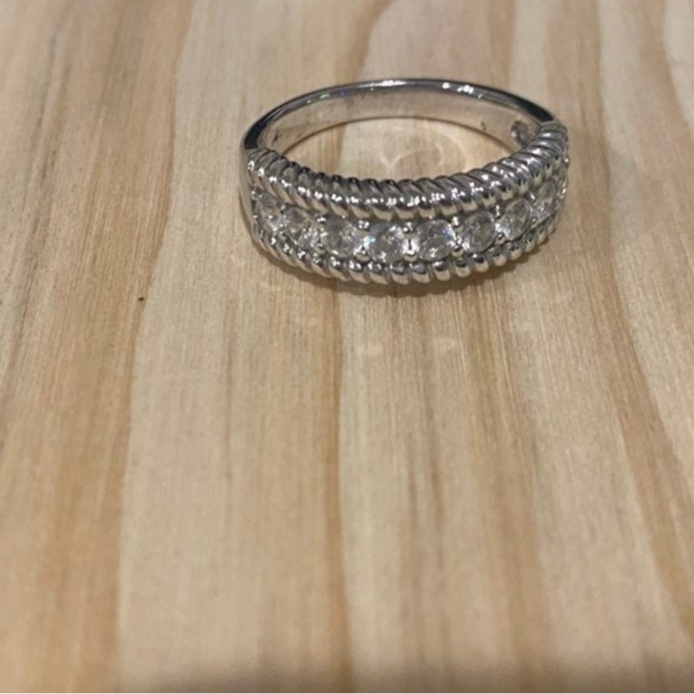Diamonique ring